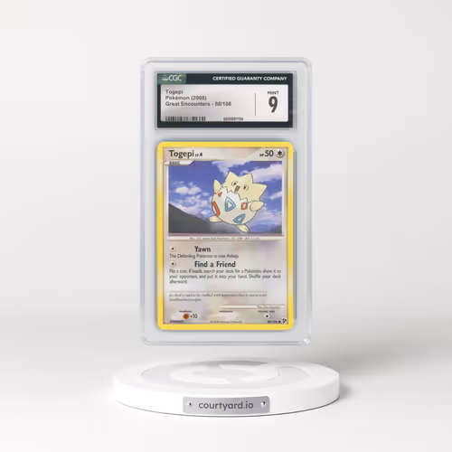 2008 Great Encounters #88/106 Togepi (CGC 9 MINT)