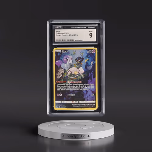 2023 Crown Zenith #GG10/GG70 Mew - Galarian Gallery Holo (CGC 9 MINT)