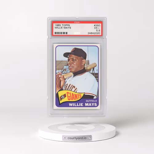 1965 Topps #250 Willie Mays (PSA 5.5 EX+)