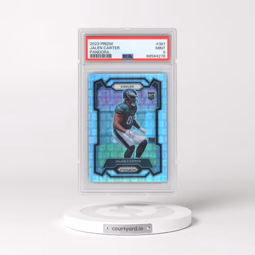 2023 Panini Prizm #381 Jalen Carter - Pandora (PSA 9 MINT)