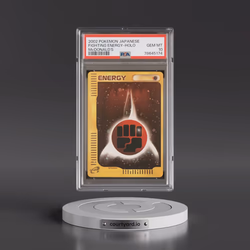 2002 Pokémon McDonald's Fighting Energy - Holo (PSA 10 GEM MINT)