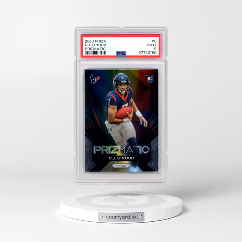 2023 Panini Prizm Prizmatic #6 CJ Stroud (PSA 9 MINT)