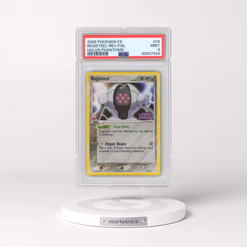 2006 Pokémon EX Holon Phantoms #29 Registeel - Reverse Foil (PSA 9 MINT)