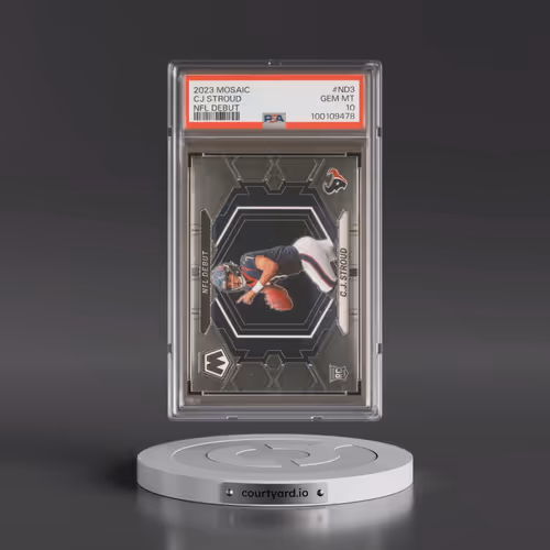 2023 Panini Mosaic NFL Debut #ND3 CJ Stroud (PSA 10 GEM MINT)