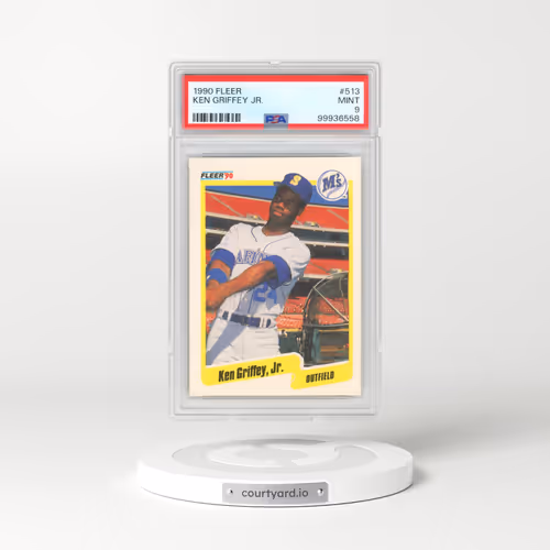 1990 Fleer #513 Ken Griffey Jr (PSA 9 MINT)