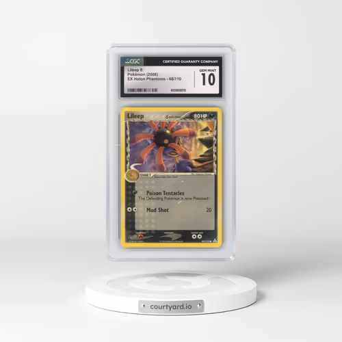 2006 EX Holon Phantoms #68/110 Lileep δ (CGC 10 GEM MINT)