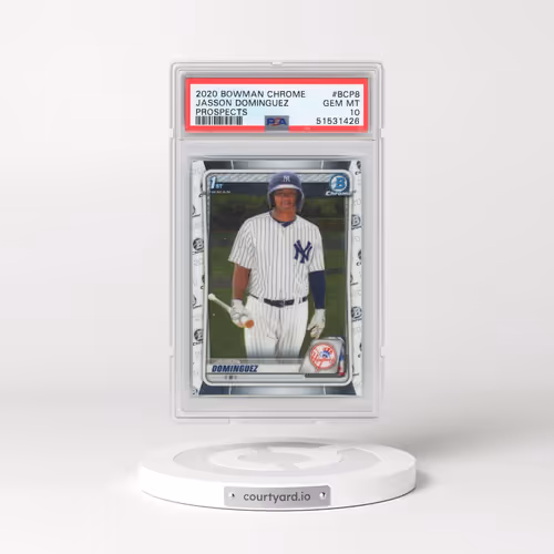 2020 Bowman Chrome Prospects #BCP8 Jasson Dominguez (PSA 10 GEM MINT)