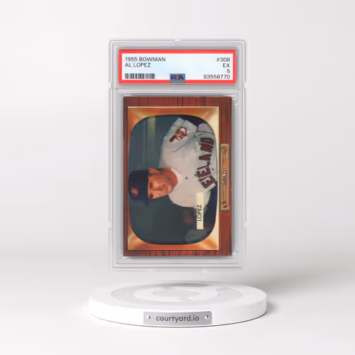 1955 Bowman #308 Al Lopez (PSA 5 EX)