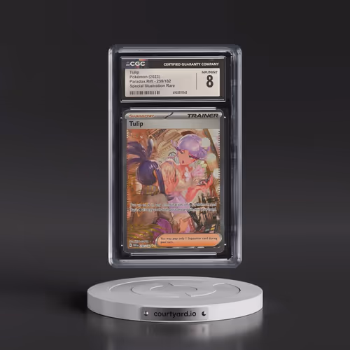 2023 Pokémon Par EN-Paradox Rift #259 Tulip - Special Illustration Rare (CGC 8 NM-MT)