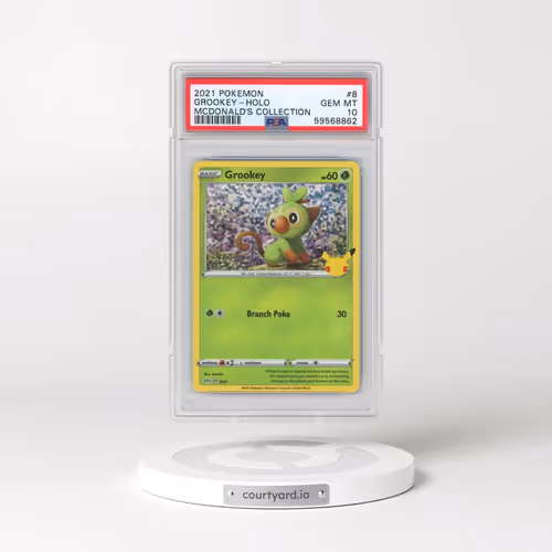 2021 Pokémon Mcdonald's Collection #8 Grookey - Holo (PSA 10 GEM MINT)