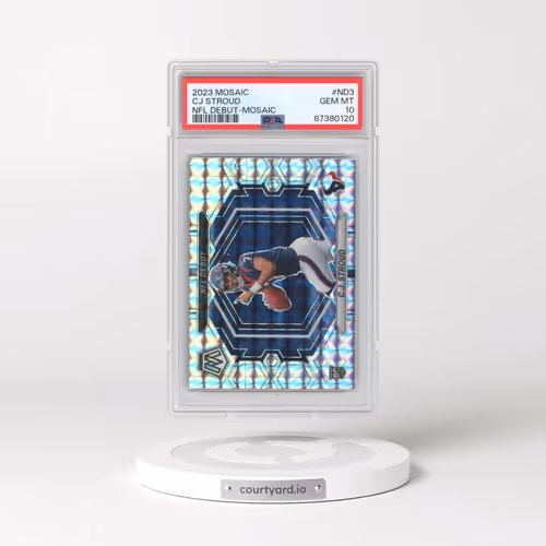 2023 Panini Mosaic NFL Debut #ND3 CJ Stroud - Mosaic (PSA 10 GEM MINT)