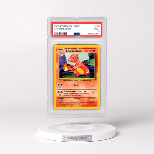 1999 Pokémon Game #24 Charmeleon (PSA 9 MINT)