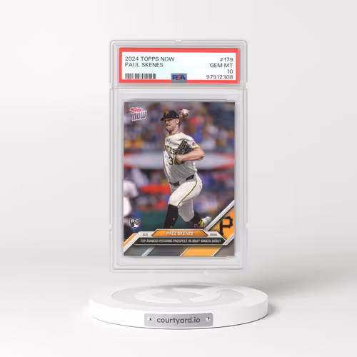 2024 Topps Now #179 Paul Skenes (PSA 10 GEM MINT)