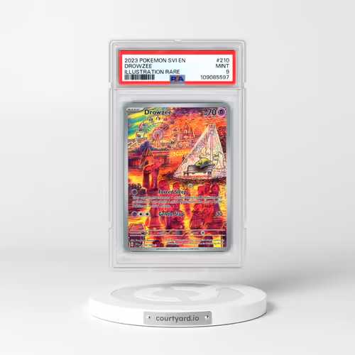 2023 Pokémon Svi EN-Scarlet & Violet #210 Drowzee - Illustration Rare (PSA 9 MINT)