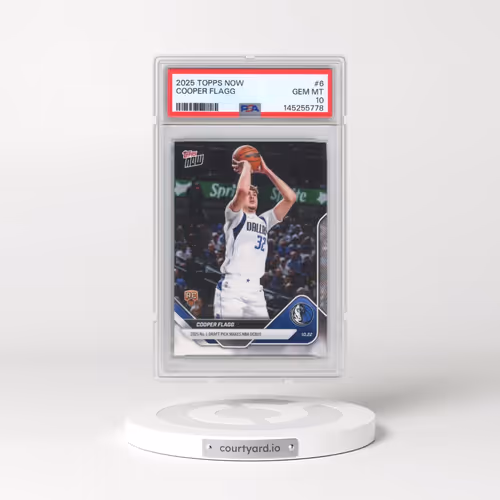 2025 Topps Now #6 Cooper Flagg (PSA 10 GEM MINT)