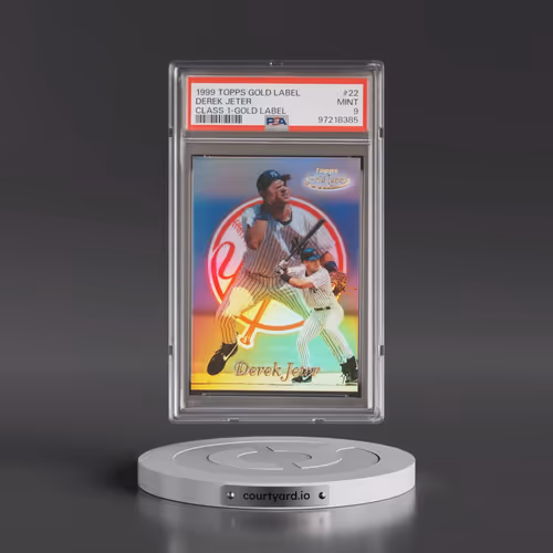 1999 Topps Gold Label Class 1 #22 Derek Jeter (PSA 9 MINT)