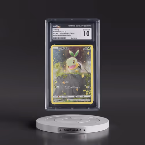 2023 Crown Zenith #GG31/GG70 Turtwig - Galarian Gallery Holo (CGC 10 GEM MINT)