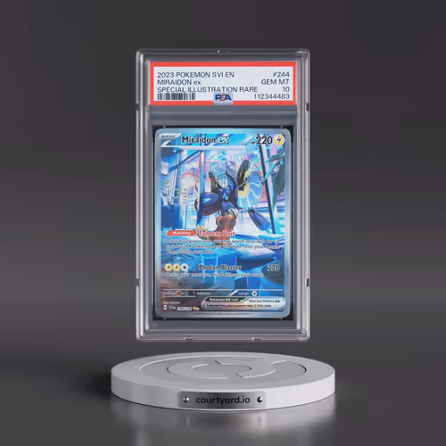 2023 Pokémon Svi EN-Scarlet & Violet #244 Miraidon EX - Holo Special Illustration Rare (PSA 10 GEM M