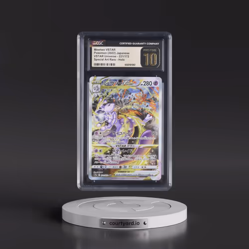 2022 VSTAR Universe #221/172 Mewtwo VSTAR - Special Art Rare Holo (CGC 10 PRISTINE)