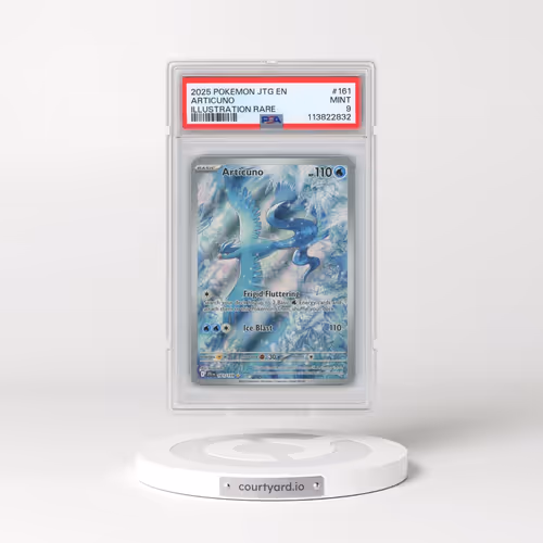 2025 Pokémon Jtg EN-Journey Together #161 Articuno - Illustration Rare (PSA 9 MINT)