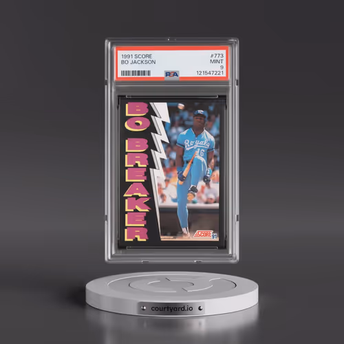 1991 Score #773 Bo Jackson (PSA 9 MINT)