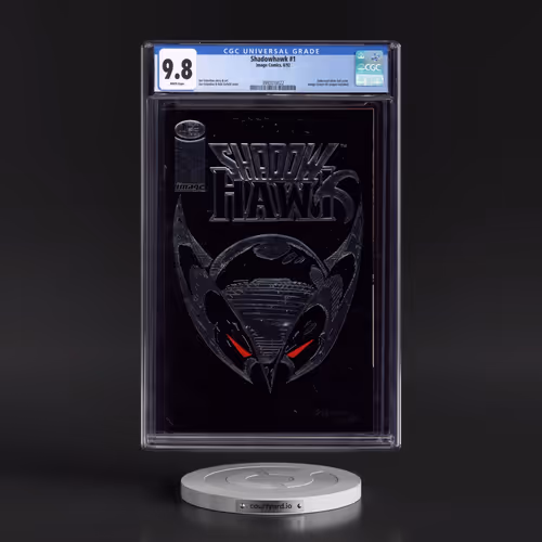 Shadowhawk #1 CGC 9.8 White Pages (Image Comics, 8/92) - Universal