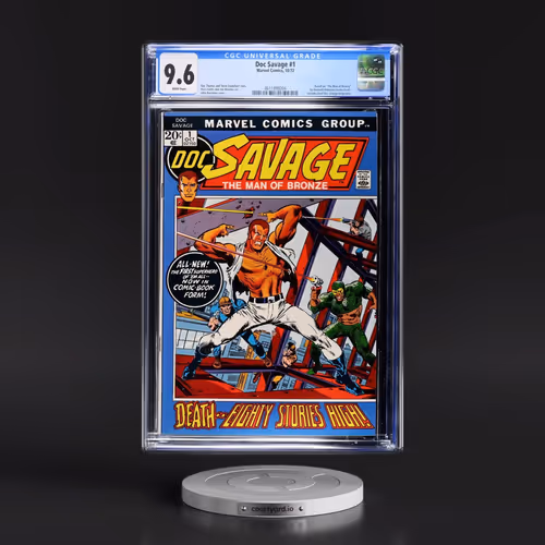 Doc Savage #1 CGC 9.6 White Pages (Marvel Comics, 10/72) - Universal