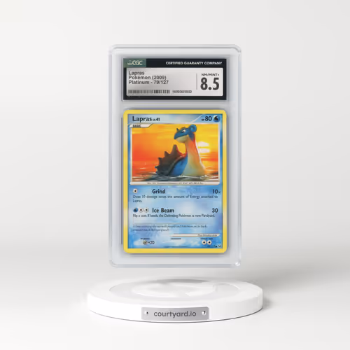 2009 Platinum #79/127 Lapras (CGC 8.5 NM-MT+)