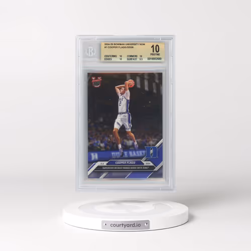 2024 Bowman U Now #1 Cooper Flagg (BGS 10 PRISTINE)