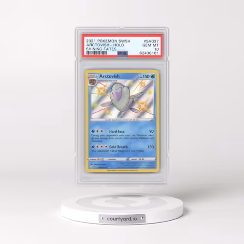 2021 Pokémon Sword & Shield Shining Fates #SV037 Arctovish - Holo (PSA 10 GEM MINT)