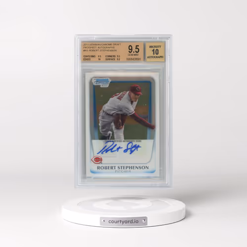 2011 Bowman Chrome Draft Prospect Autographs #RS Robert Stephenson (BGS 9.5 GEM MINT)