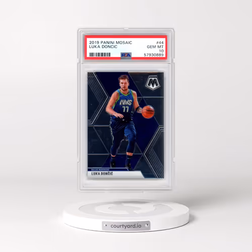 2019 Panini Mosaic #44 Luka Doncic (PSA 10 GEM MINT)