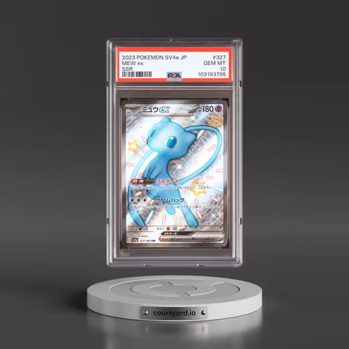 2023 Pokémon Sv4a-Shiny Treasure EX #327 Mew EX - Holo Ssr (PSA 10 GEM MINT)