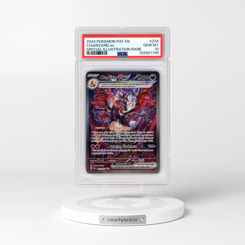 2024 Pokémon Paf EN-Paldean Fates #234 Charizard EX - Holo Special Illustration Rare (PSA 10 GEM MINT)