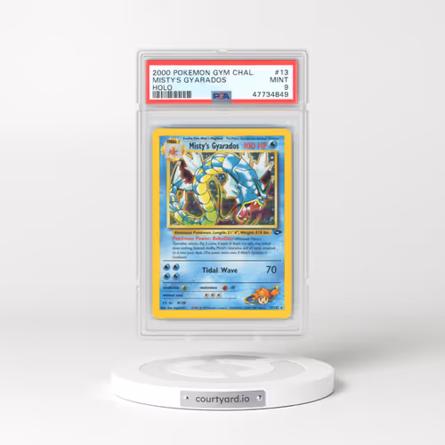 2000 Gym Challenge #13 Misty's Gyarados - Holo (PSA 9 MINT)