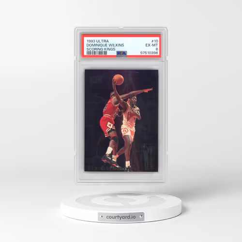 1993 Ultra Scoring Kings #10 Dominique Wilkins (PSA 6 EX-MT)