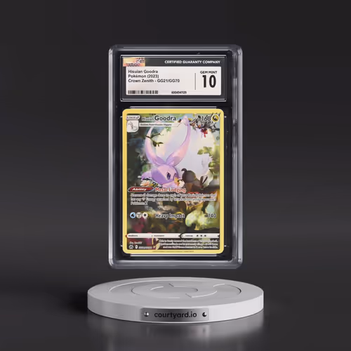 2023 Crown Zenith #GG21/GG70 Hisuian Goodra - Galarian Gallery Holo (CGC 10 GEM MINT)