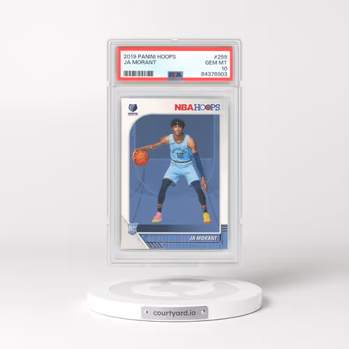 2019 Panini Hoops #259 Ja Morant (PSA 10 GEM MINT)