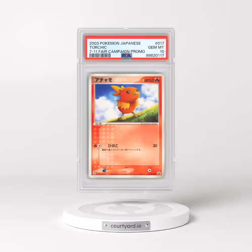 2003 Pokémon Promo #017 Torchic - 7-11 Fair Campaign (PSA 10 GEM MINT)