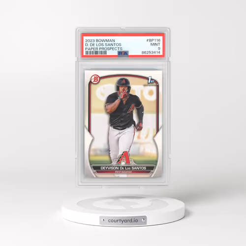 2023 Bowman Paper Prospects #BP116 Deyvison de los Santos (PSA 9 MINT)