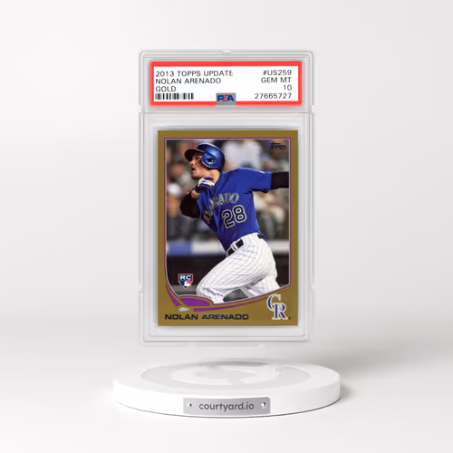 2013 Topps Update #US259 Nolan Arenado - Gold (PSA 10 GEM MINT)
