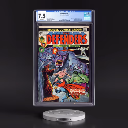 Defenders #11 CGC 7.5 White Pages (Marvel Comics, 12/73) - Universal