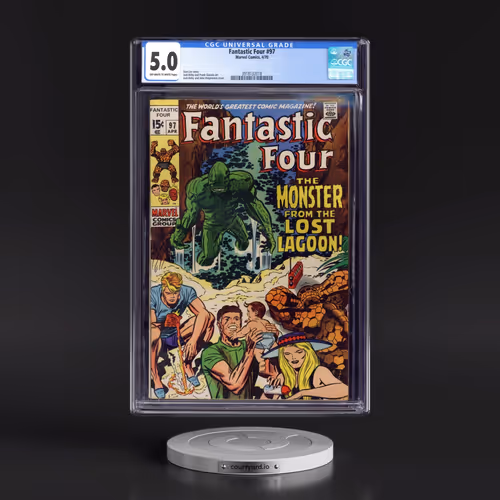 Fantastic Four #97 CGC 5.0 Off-white to White Pages (Marvel Comics, 4/70) - Universal