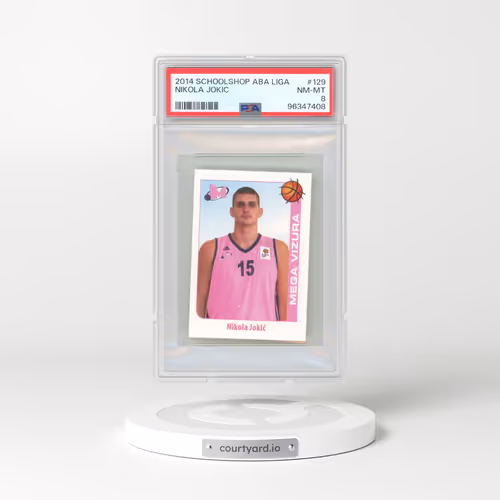 2014 Schoolshop Aba Liga #129 Nikola Jokic (PSA 8 NM-MT)