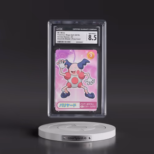 2016 Pokémon Mega Get! (2015-22 Bandai Namco) - Japanese #3 Mr. Mime - Sword & Shield Prize Card