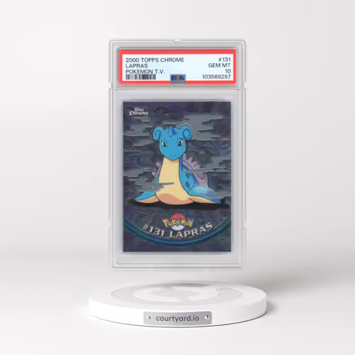 2000 Topps Chrome Pokémon T.V. #131 Lapras (PSA 10 GEM MINT)
