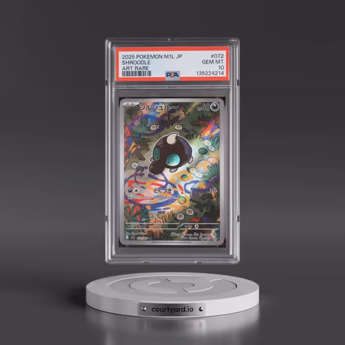 2025 Pokémon M1l-Mega Brave #072 Shroodle - Art Rare (PSA 10 GEM MINT)