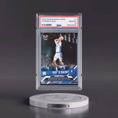 2024 Bowman U Now #1 Cooper Flagg (PSA 10 GEM MINT)