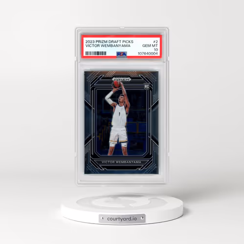 2023 Panini Prizm Draft Picks #2 Victor Wembanyama (PSA 10 GEM MINT)