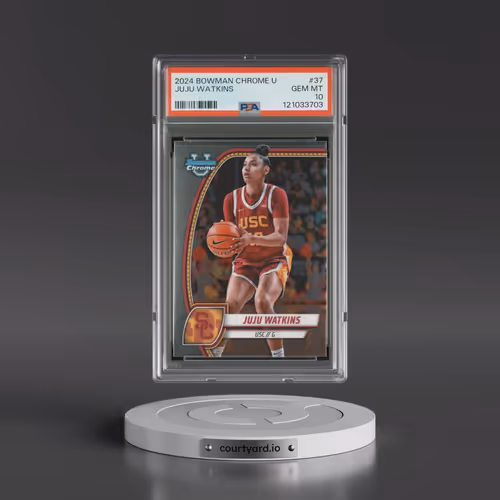 2024 Bowman Chrome University #37 Juju Watkins (PSA 10 GEM MINT)